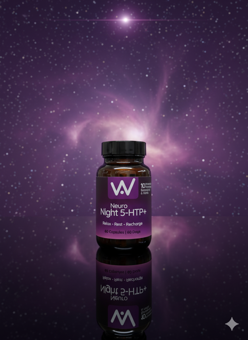 Neuro Night 5-HTP+ 9 Ingredients - 60 Capsules from Crystal Health & Beauty