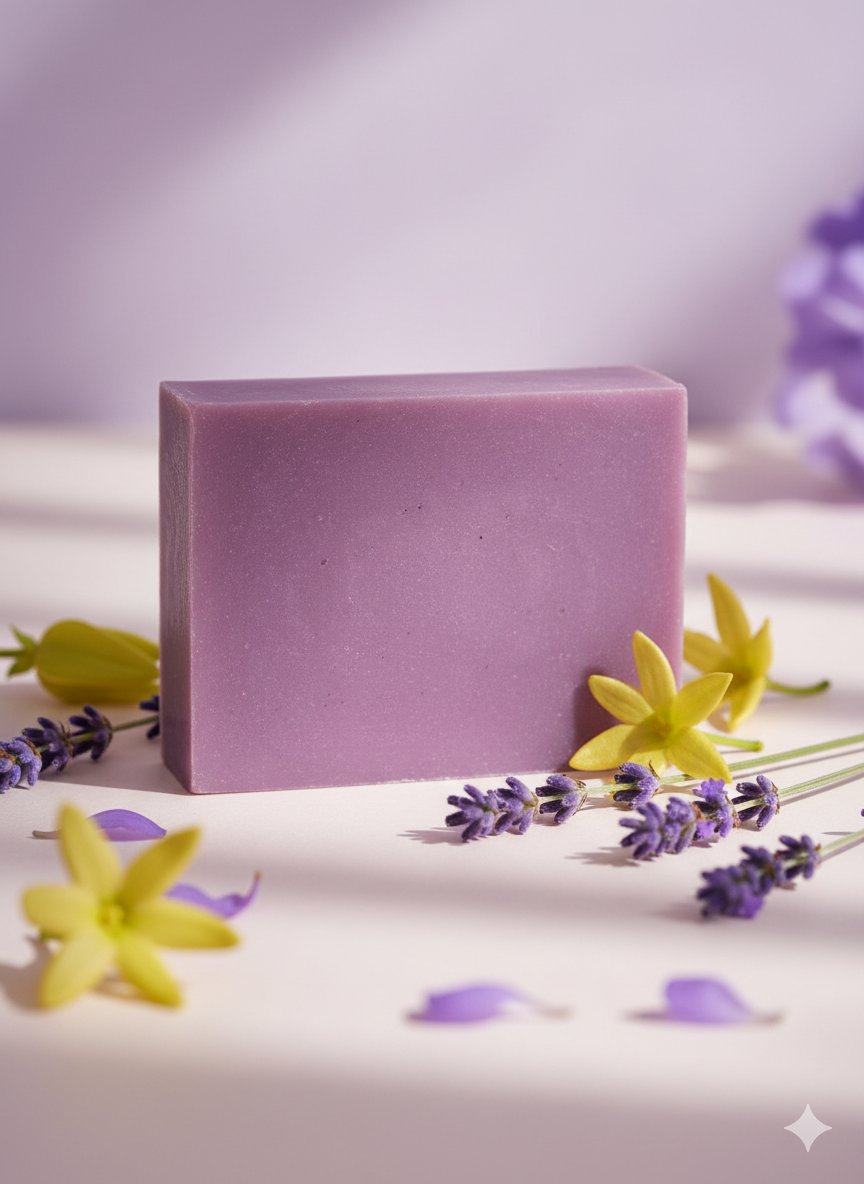 Colloidal Silver Soap – Lavender & Ylang Ylang