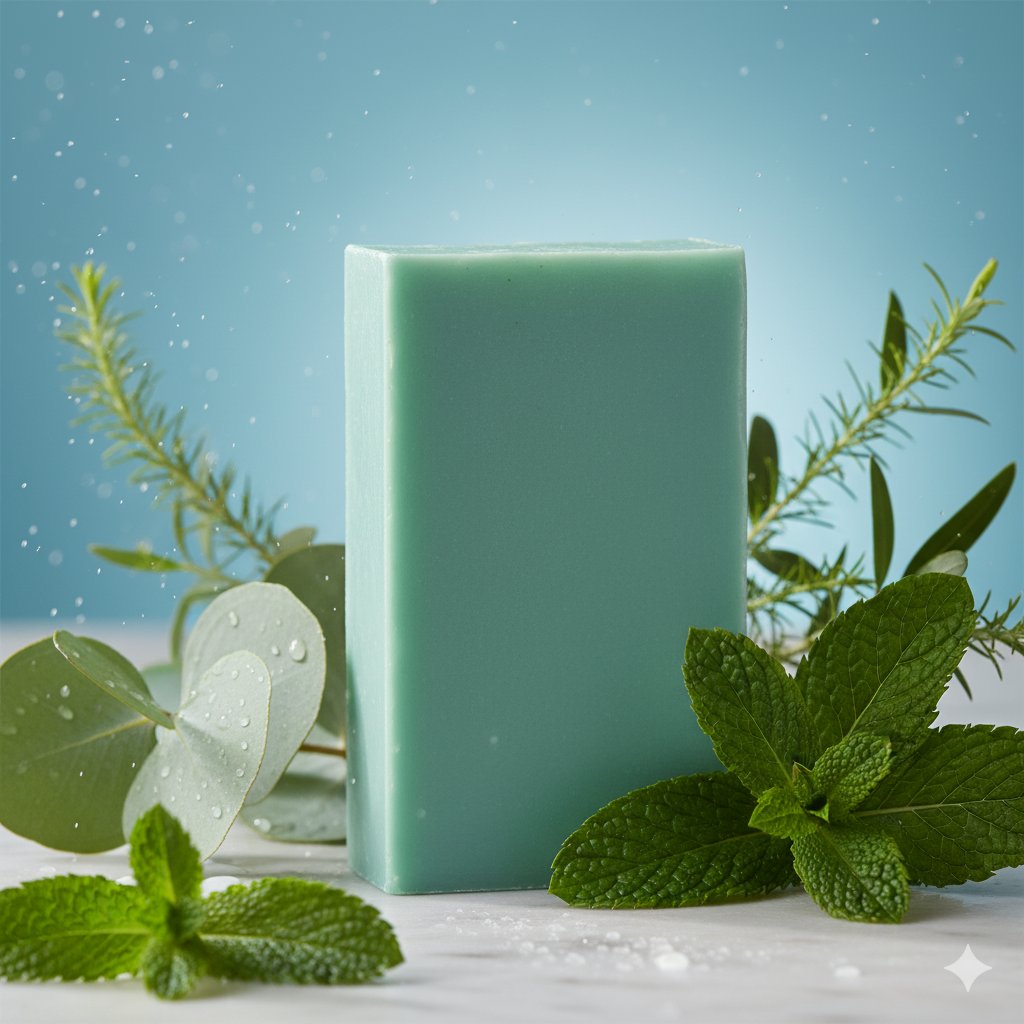 Colloidal Silver Soap – Eucalyptus and Peppermint