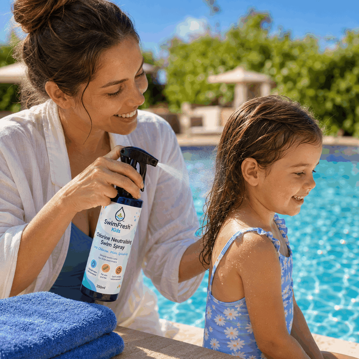SwimFresh Kids Chlorine Neutralising Swim Spray - Image 2